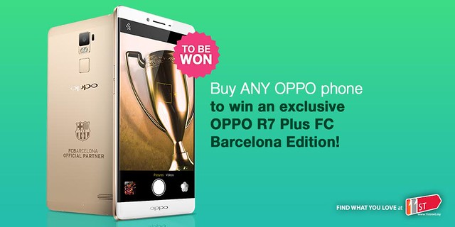 Purchase of any OPPO products on 11street.my