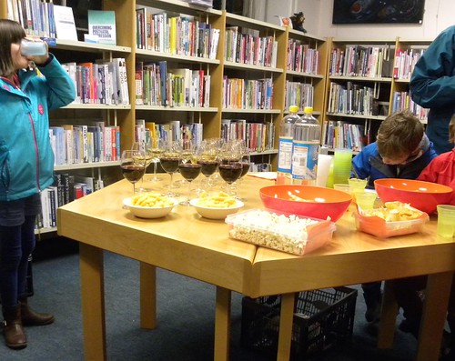 Alex Nye book launch at Dunblane Library
