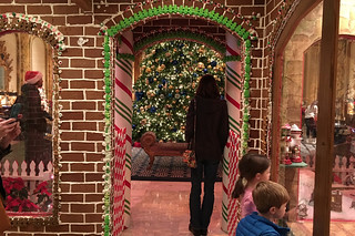 Christmas Holiday 2015 - Fairmont Hotel Gingerbread House windows