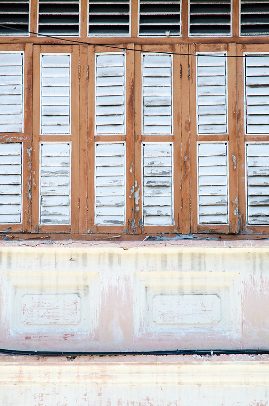 Penang's old-style window