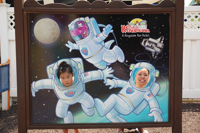 Mio and I are astronauts!