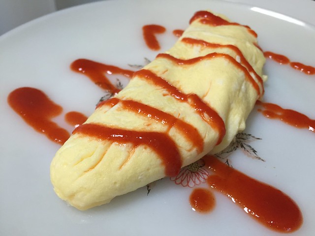 Sriracha Omelette
