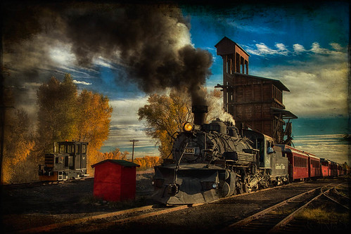autumn newmexico texture train smokey locomotive chama hdr cumbres toltec jerryjones shadowhouse