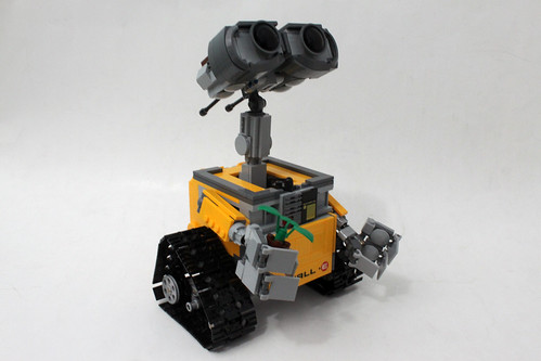 LEGO Wall-E Robot Model from Disney Pixar Movie is Adoring Beautiful Spring  Yellow To Orange Tulip Flower, Editorial Photo - Image of intelligence,  plastic: 243643691