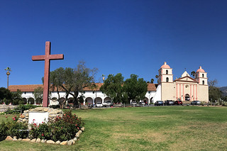 Santa Barbara - Santa Barbara Mission cross