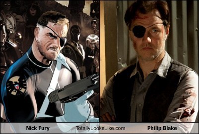 Nick Fury Totally Looks Like Philip Blake