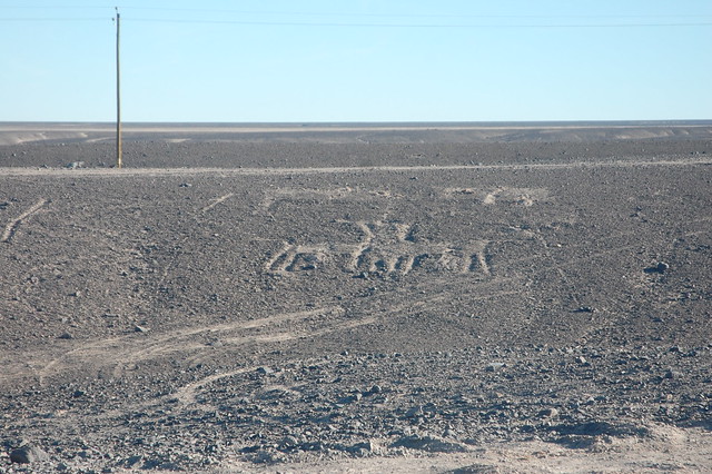 Geoglyphs, Atacama Desert, near Tarapacá, Chile