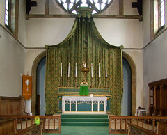 high altar (William Morris hanging)