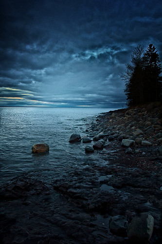 morning dawn sunrise lakesuperior northshore duluth minnesota blue