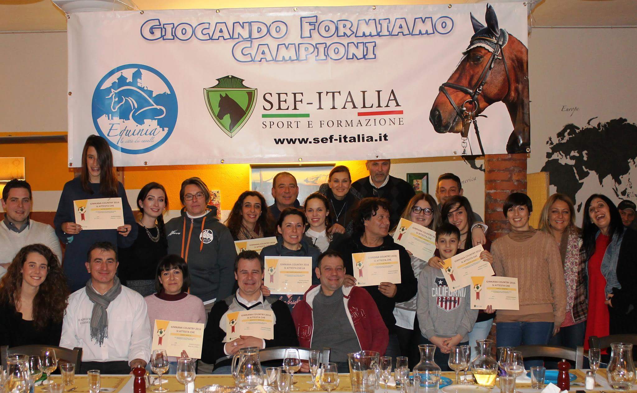 Premiazione Campionato di Gimkana Country Emilia Romagna 2016