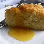 Mohnkuchen mit Orangensirup 