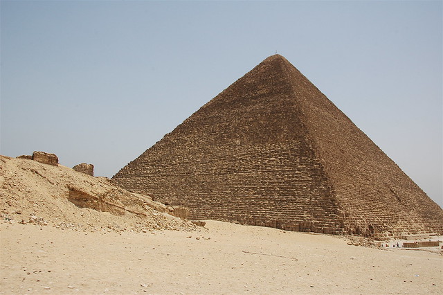 De piramiden van Gizeh