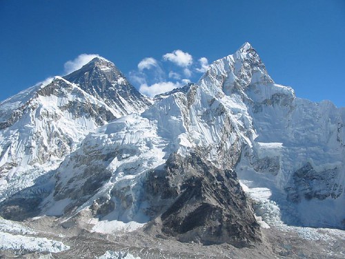 Everest/Chomolungma and Nuptse