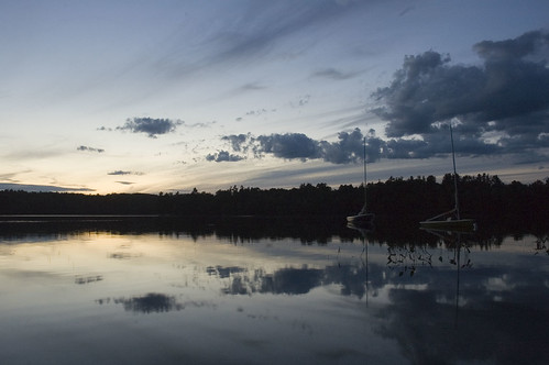 sunset lake maine menatoma lovejoypond