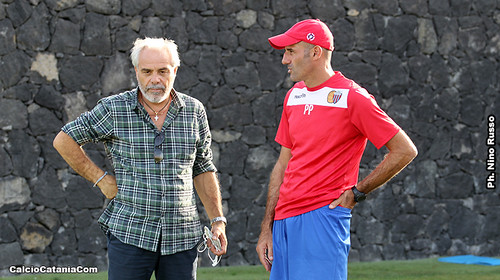 Il ds Pitino insieme al coach Pippo Pancaro