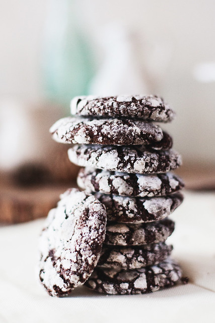 Mexican Chocolate Crinkles
