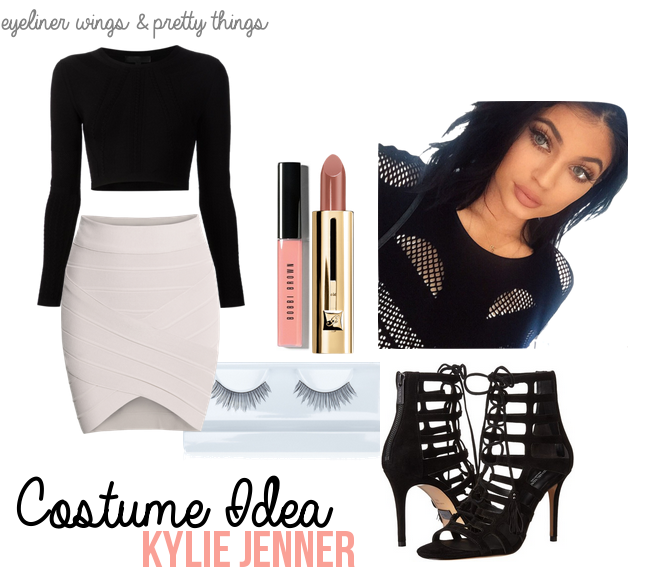 Easy College Halloween Costumes -Kylie Jenner Costume // eyelinerwingsandprettythings