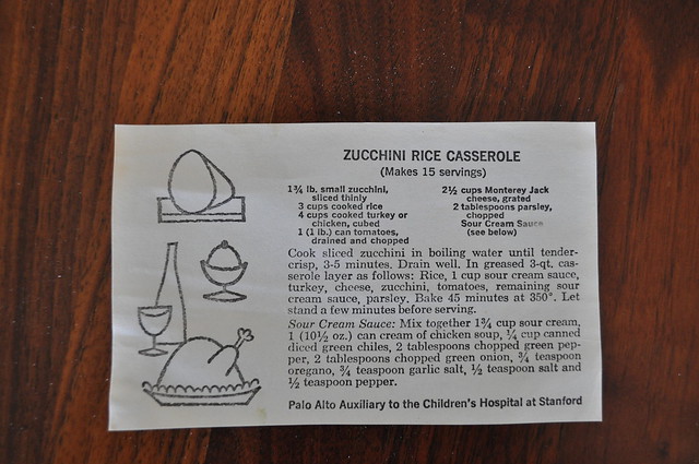 Zucchini Rice Casserole