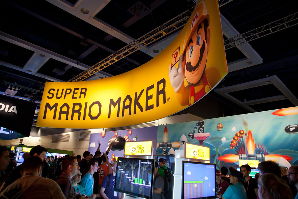 Super Mario Maker Booth