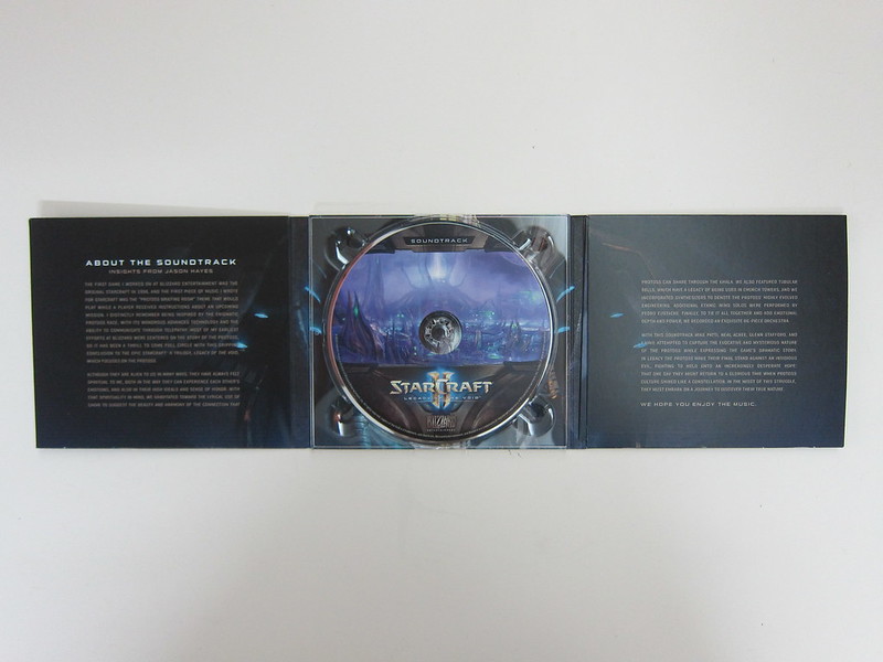 StarCraft 2 – Legacy of the Void – Collector's Edition - Soundtrack Inside