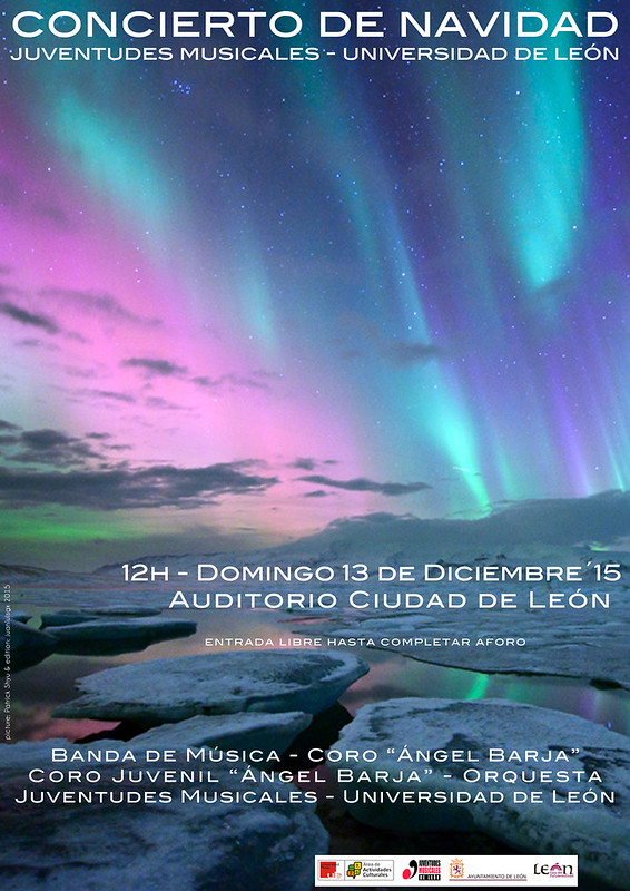 CONCIERTO DE NAVIDAD JUVENTUDES MUSICALES-UNIVERSIDAD DE LEÓN - DOMINGO 13 DICIEMBRE´15 - AUDITORIO CIUDAD DE LEÓN