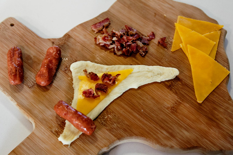 cute & little blog | holiday bacon and cheese pigs in a blanket wreath recipe | lit'l smokies #joy2themeal - 30-Minute Holiday Pigs In Blanket Recipe by Dallas lifestyle blogger cute & little