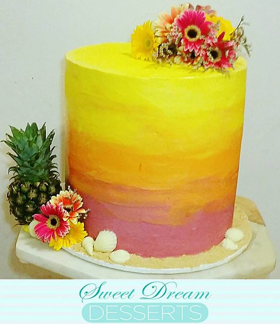 Sunset Cake by Sweet Dream Desserts