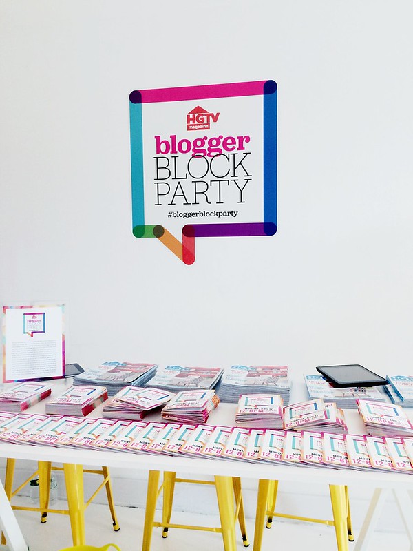 My HGTV #BloggerBlockParty Experience
