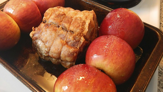 Roast Pork with Apple Cider Gravy 4