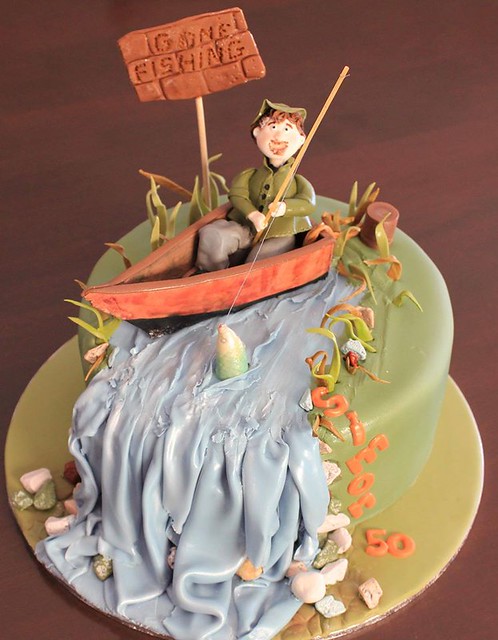 Fishing Cake by Fancy Fondant WA
