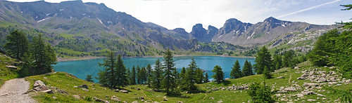 lac lago lake paysage landscape paesaggio paisaje montagne mountain montagna montaña france canon panorama