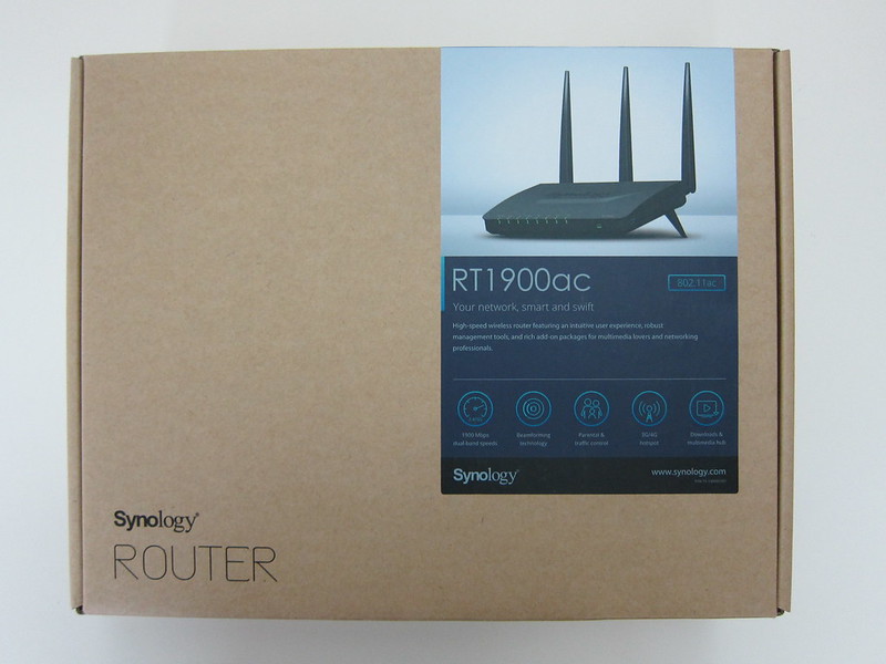 Synology Router RT1900ac - Box Front