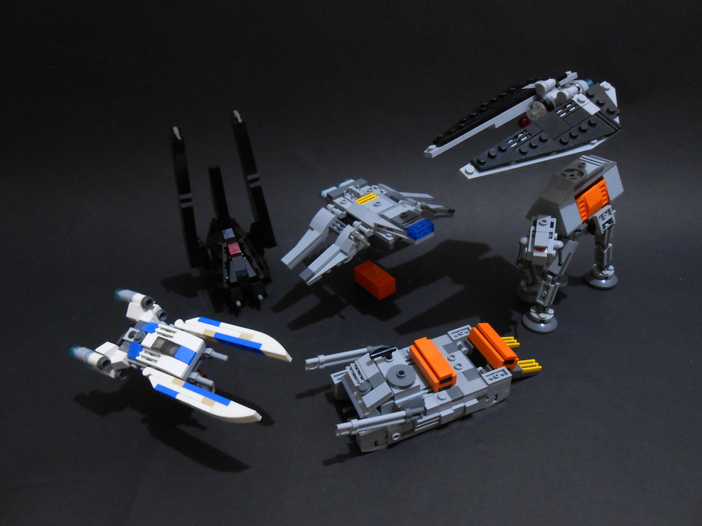 Rogue One: A Star Wars Story. mini vehicles. (custom built Lego model)