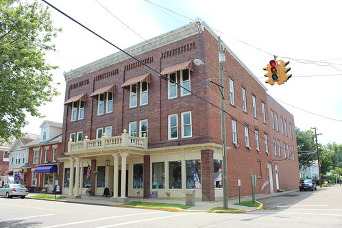 ohio hotel dresden downtown village muskingumcounty constructed1898