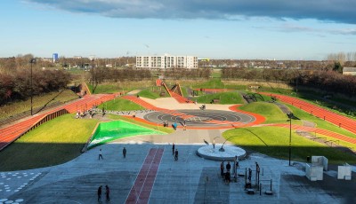 V Dánsku postavili nádhernou atletickou dráhu jako ze sci-fi