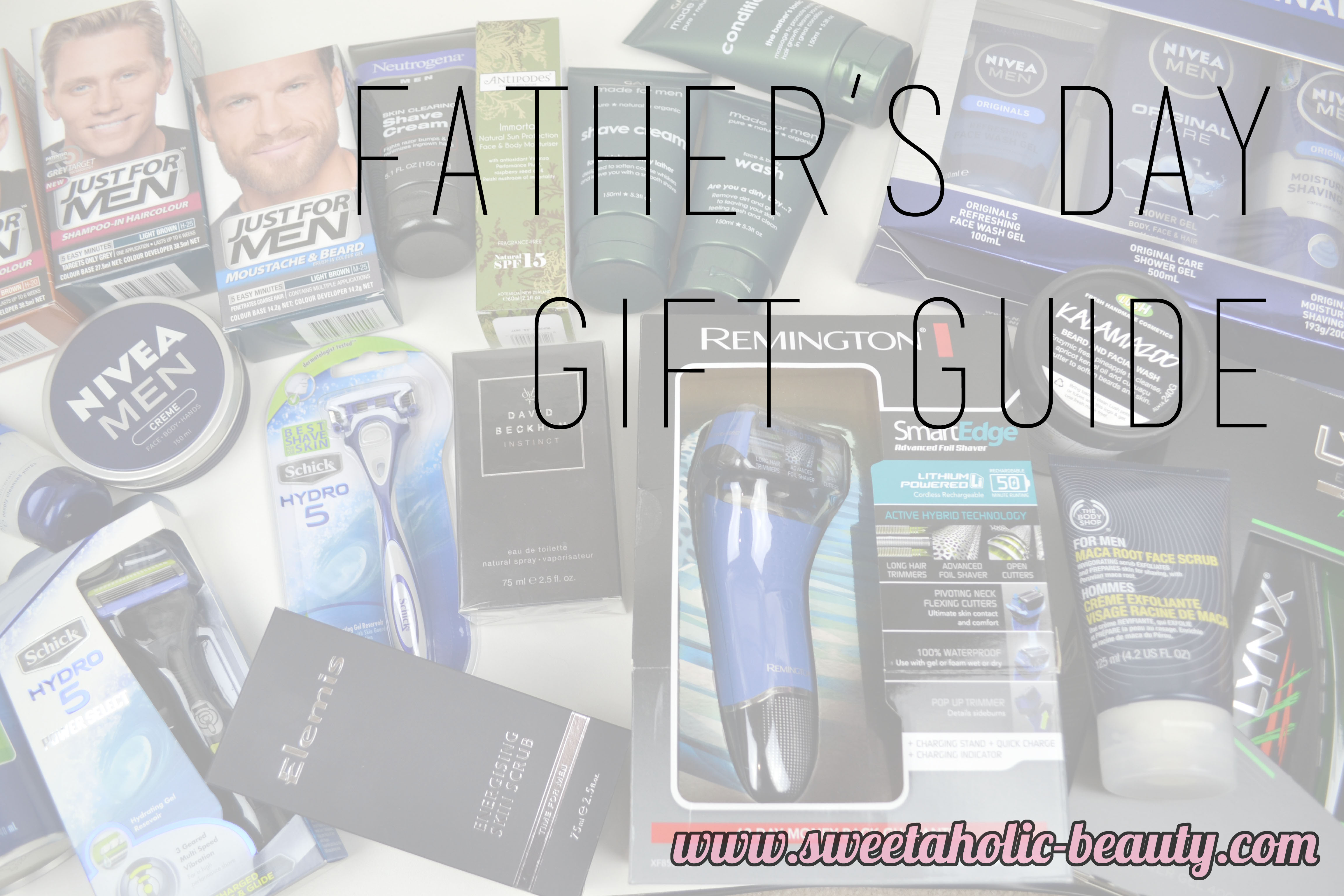 Father's Day Gift Guide 2015 - Sweetaholic Beauty