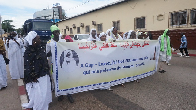 marche des mourides au Gabon