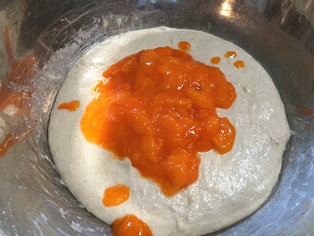 Mixing persimmon
