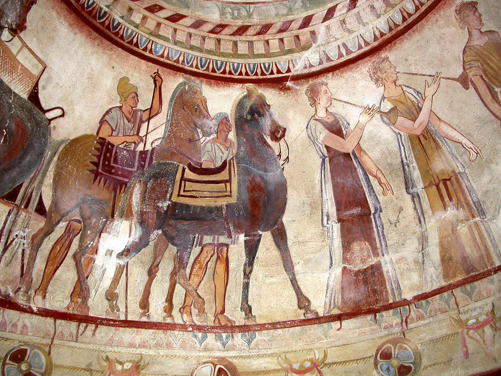 Fresque du tombeau de Thrace, Kazanlak
