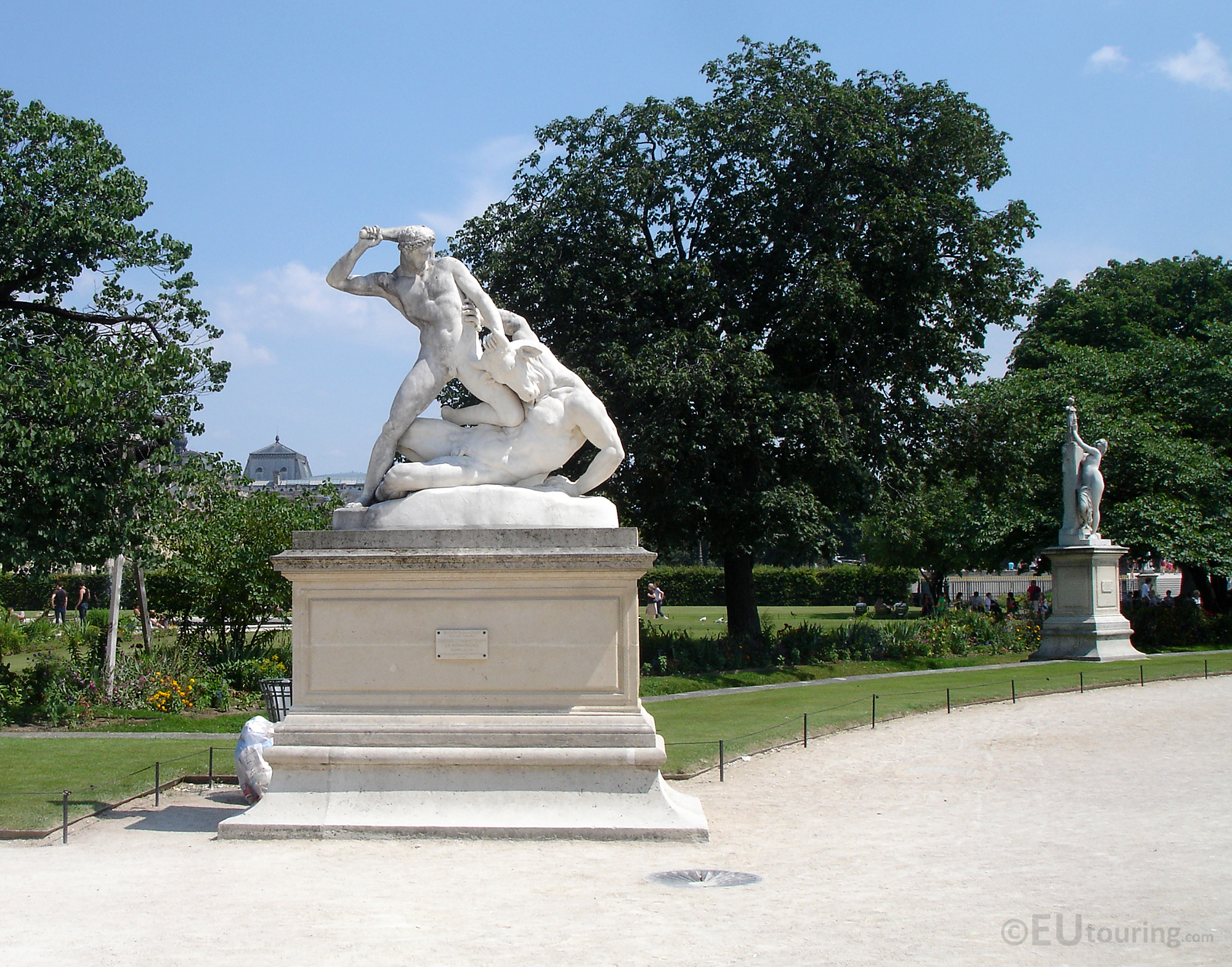 Statues within Tuileries