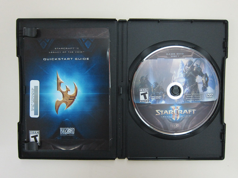 StarCraft 2 – Legacy of the Void – Collector's Edition - Game DVD Inside