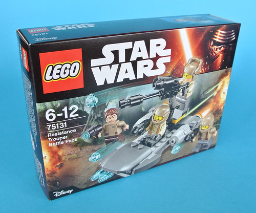 Retired LEGO Star Wars Set 75131 Resistance Trooper Battle Pack New In Box!