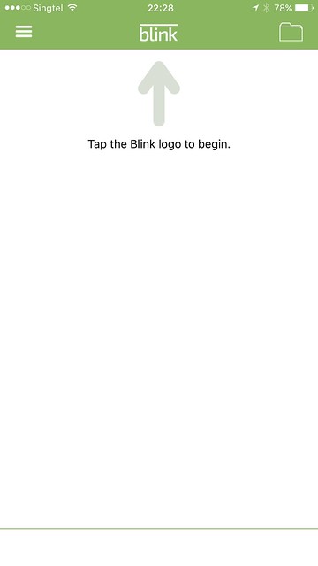 Blink iOS App - Blink System - Setup #1