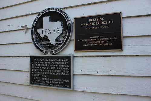 texas historic blessing smalltown matagordacounty texashistoricalmarker