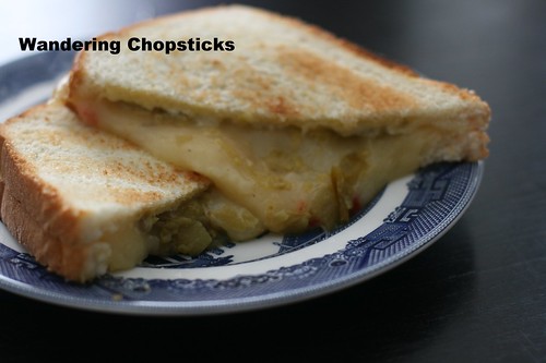 Grilled Cheese Sandwich with Hatch Green Chilies 2