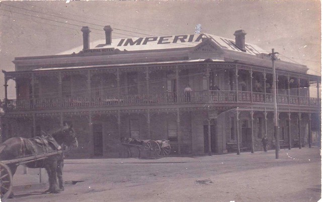 Imperial Hotel, York, Western Australia - very early 1900s