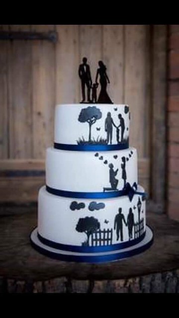 Cake by Kayleigh's cake boutique bespoke wedding cake designer