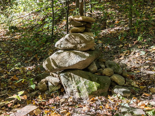 Cairn trail marker