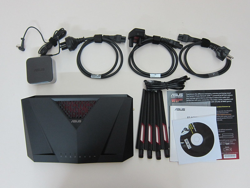 Asus RT-AC88U Router - Box Contents