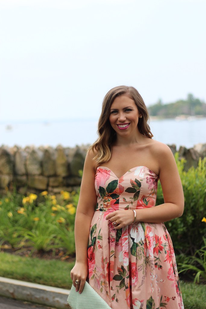 Floral Midi Dress | Wedding Guest Attire